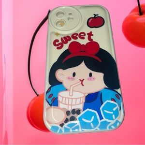 Snow White princess iPhone 12 case cover protector silicone Apple cartoon new